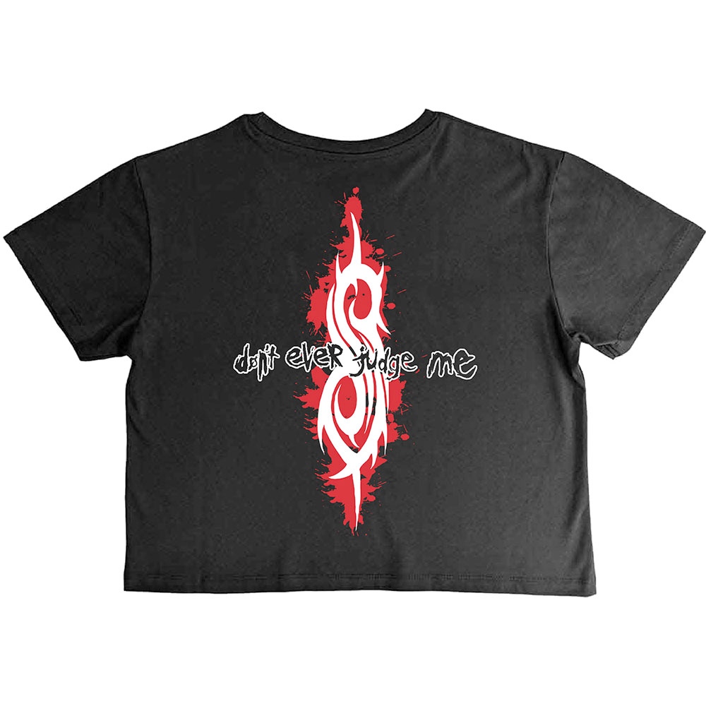 Slipknot - Don't Ever Judge Me Crop top - Schwarz